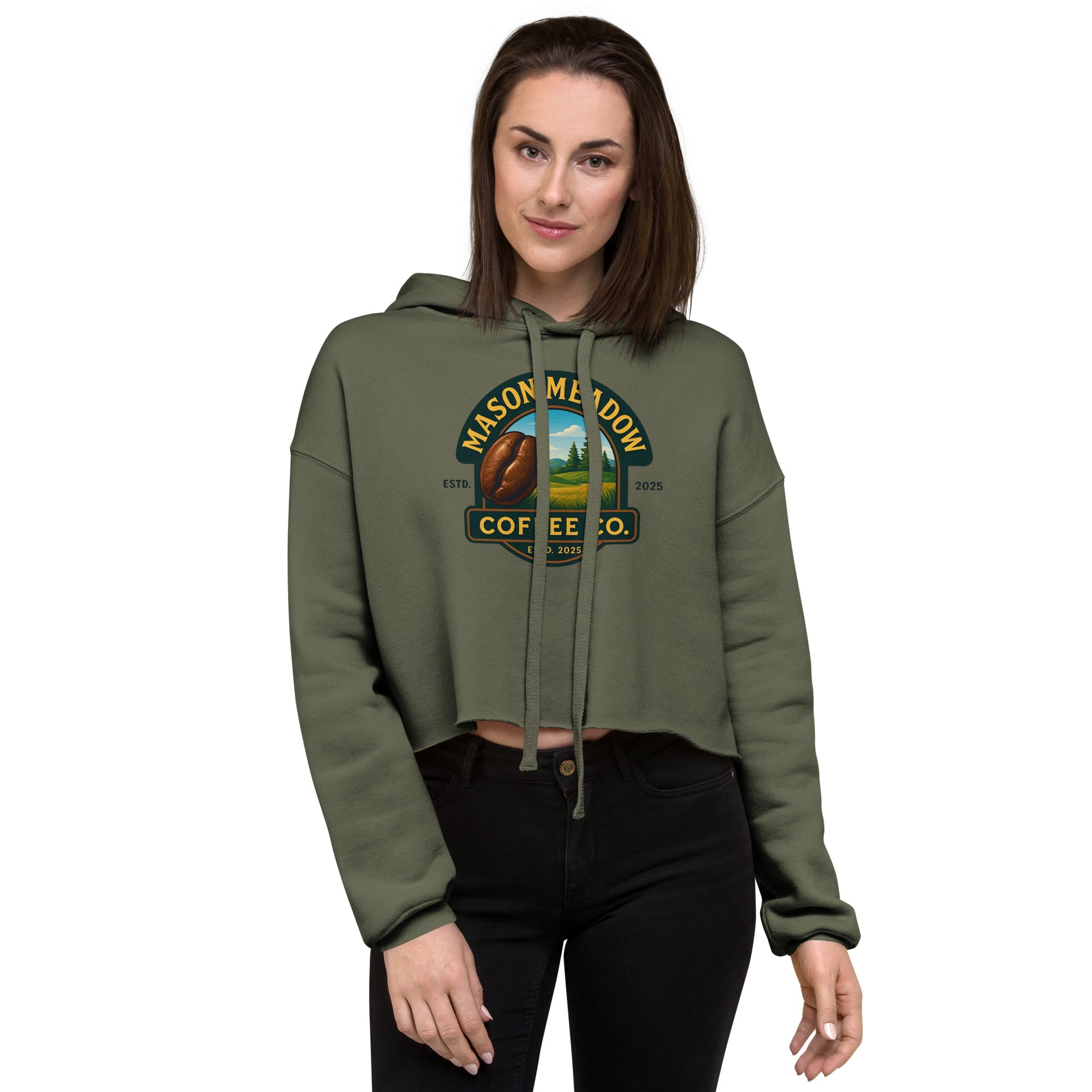 Crop Hoodie – Mason Meadow Coffee Co.